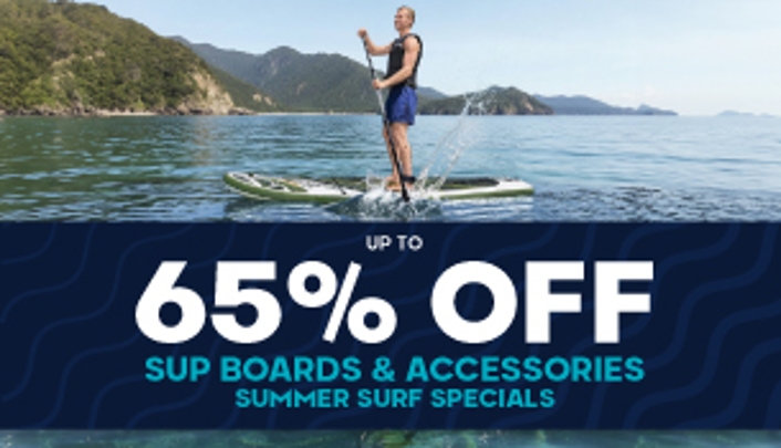 SUP Boards & Accessories Summer Surf Specials