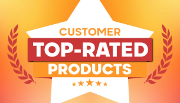 Customer Top-Rated Products