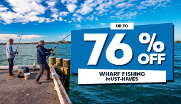 Wharf Fishing Must-Haves